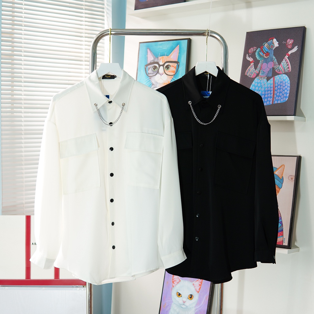 Áo Sơmi form rộng hàng cao cấp ss2023