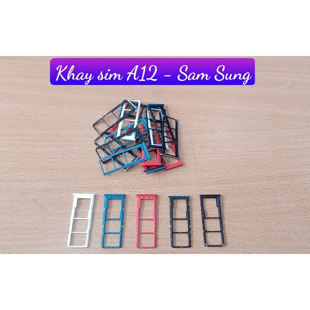 Khay sim A12  samsung