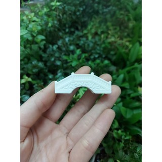 Phụ kiện trang trí tiểu cảnh: cầu gỗ