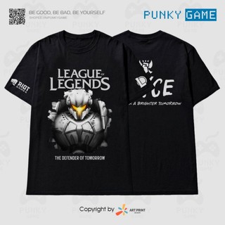 Áo thun Liên Minh Huyền Thoại (LMHT) JAYCE Digital Art Black T-Shirt ngắn tay