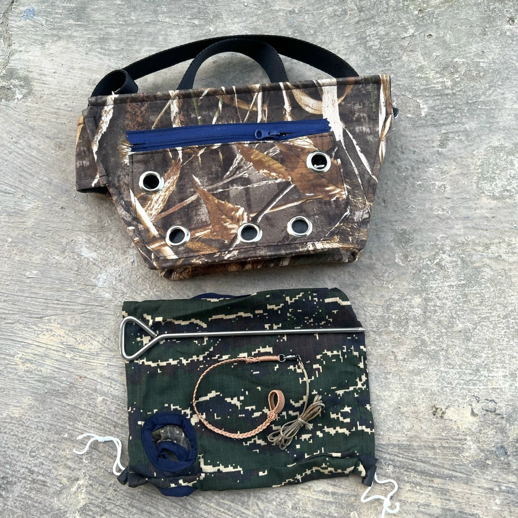 Túi đựng gà rừng,  gà mồi, túi gà mồi