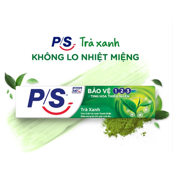 Kem Đánh Răng PS Trà Xanh 230g