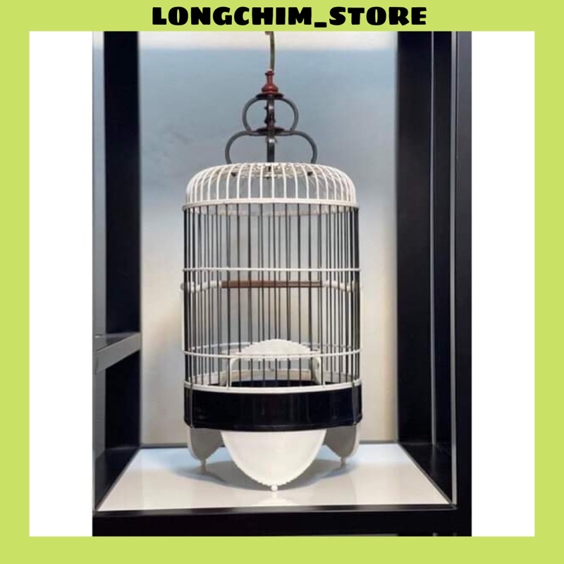 Lồng nuôi chim vành khuyên Thái Tử, lồng chim decor phong cách sang trọng hình gia