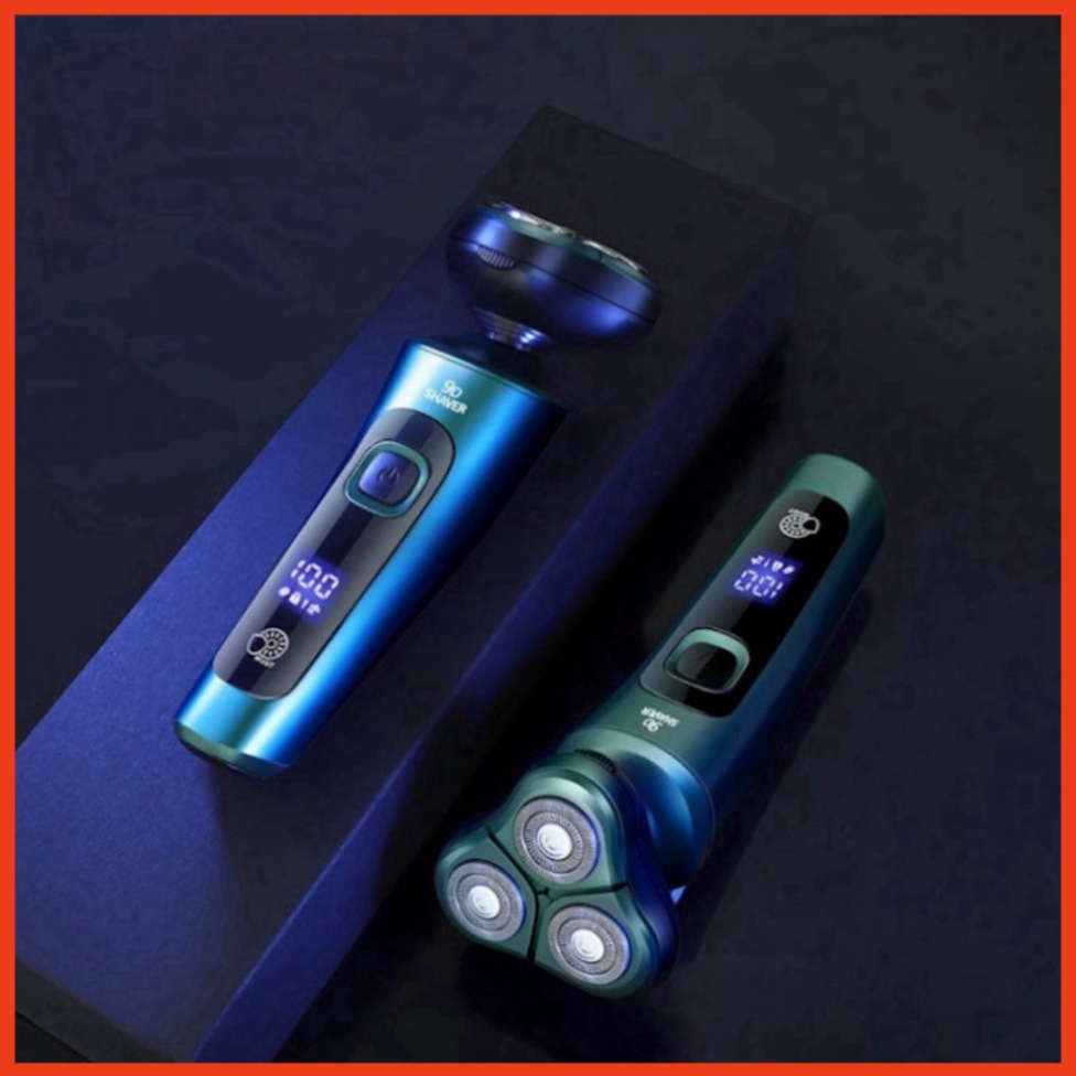 Máy Cạo Râu đazinăng 9D SHAVER screen chỉ ra LED Dao Cạo Nổi 3 cổng sạc cho iPhone 4/4S/5/5S và các loại máy Samsu Hot