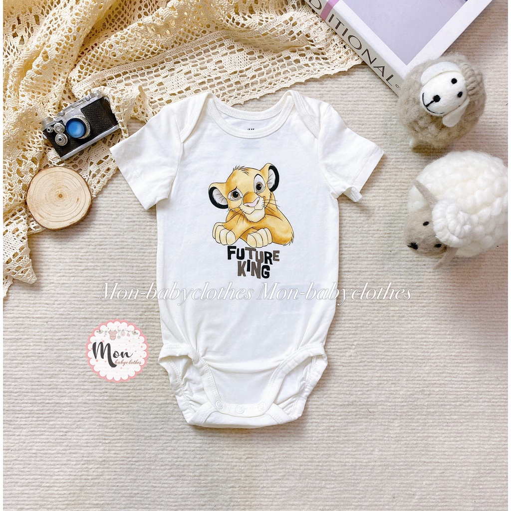 Áo body liền người cho bé sơ sinh 2-4kg