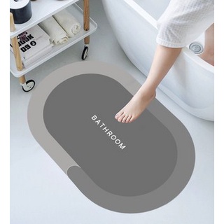 Thảm tròn BathRoom 40x60 (Nhung)