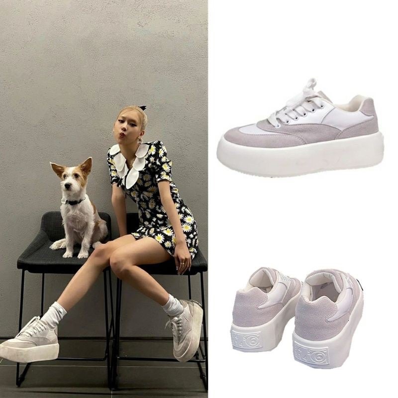 Giày sneaker đế bánh mì giống Rosé Blackpink