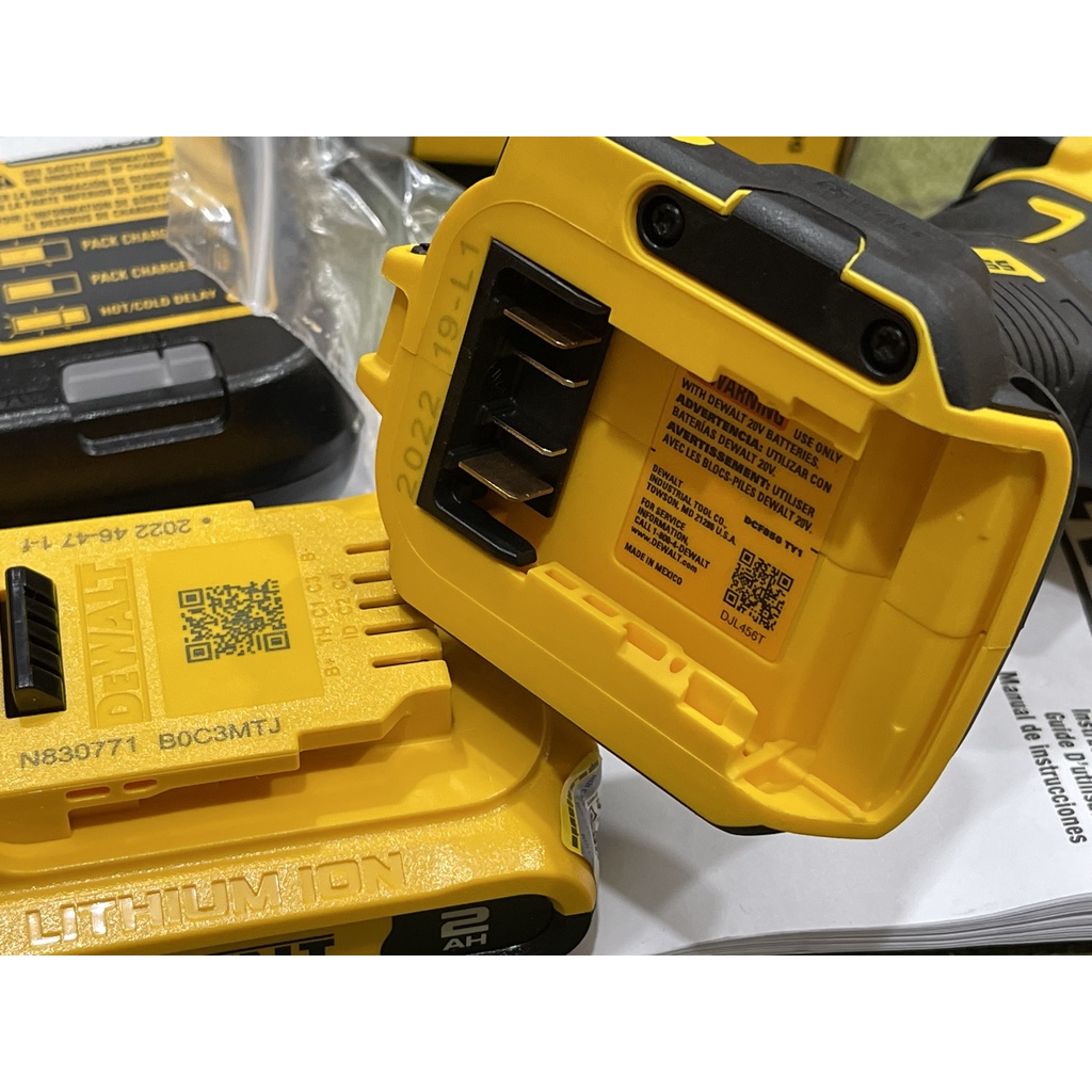 Combo Máy vặn vít Dewalt DCF850 Mexico