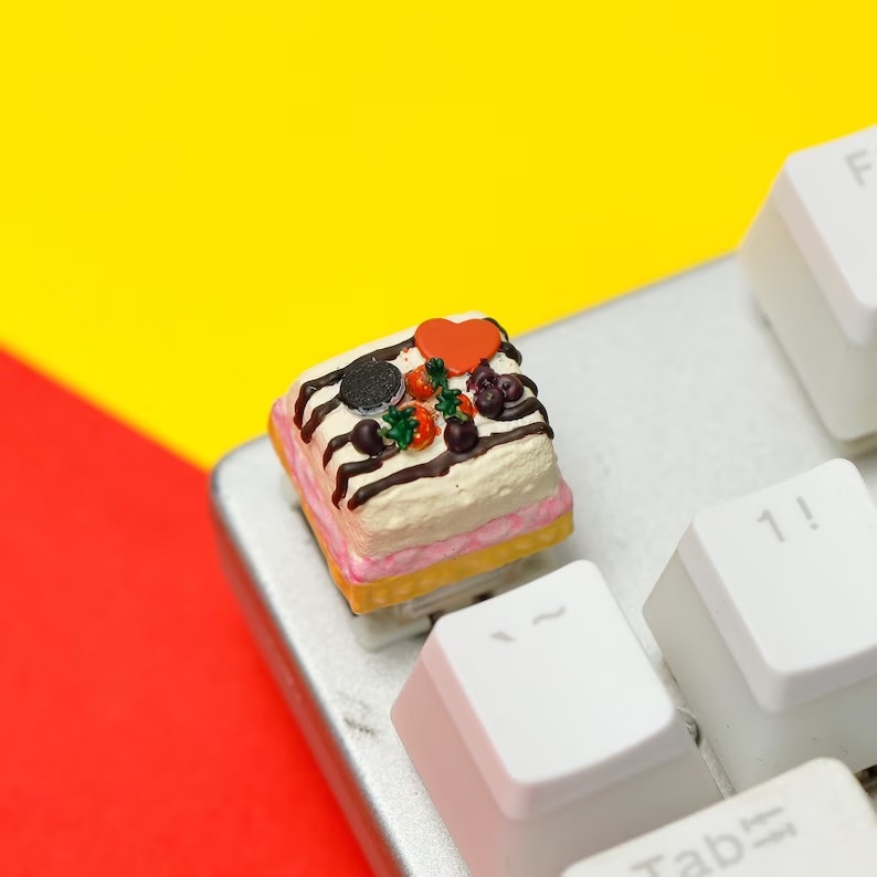 Keycap Bánh Sinh Nhật Cute Dành cho bàn phím cơ