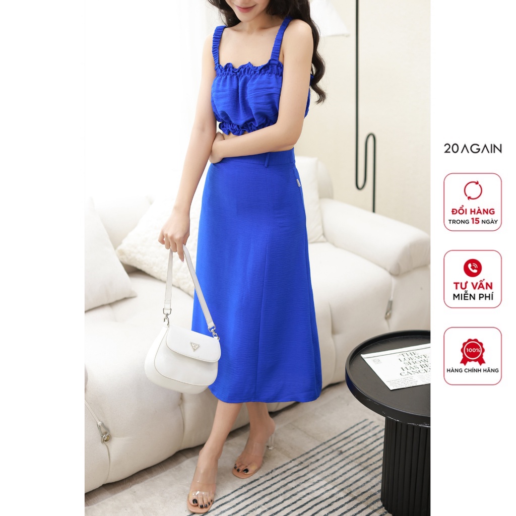 Áo 2 dây 20AGAIN, thiết kế chun ngực, cao cấp ADB2530