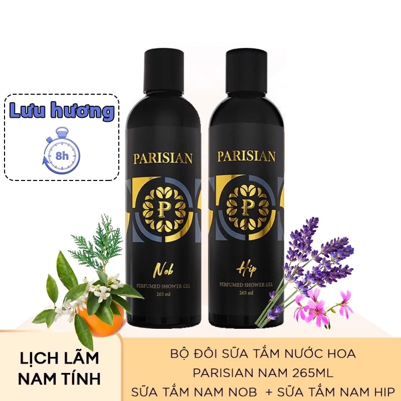 Sữa Tắm Hương Nước Hoa Làm Sạch, Nuôi Dưỡng Da Ẩm Mịn Parisian Perfumed Shower Gel For Her 265ml