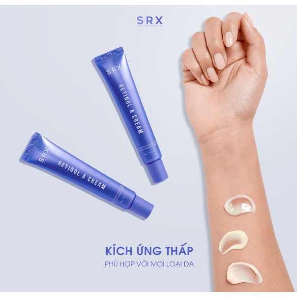 SRX Retinol A Cream - Kem Dưỡng Retinol Complex Trẻ Hóa, Tăng Cường Sau Peel Retinol 30ml.