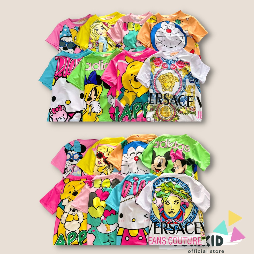 Đồ bộ cho bé gái đồ dài cho bé gái thun lạnh chính phẩm loại 1 co giãn không nhão vải 10-40kg Tomkids