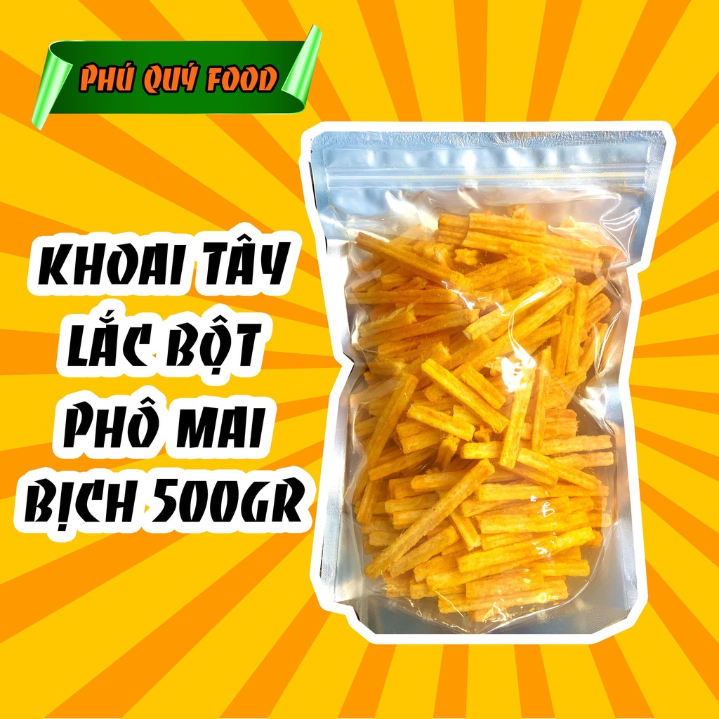 KHOAI TÂY LẮC BỘT PHÔ MAI