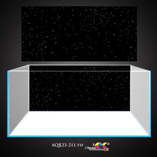 Tranh 3d dán bể cá- hồ cá mẫu bầu trời sao đêm siêu đẹp và nét, có keo sẵn trên bề mặt, in theo KT yêu cầu (AQB23-211)