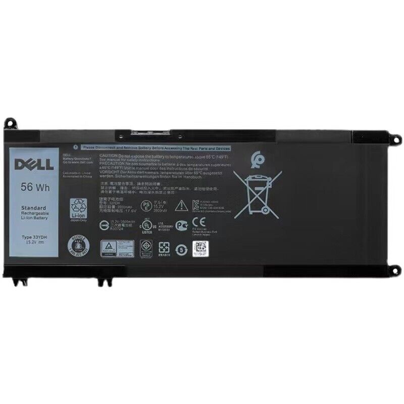 PIN ZIN DELL Inspiron G3 G5 G7 7573 7577 7586 7773 7778 7779 7786 3480 3490 G3 3579 G3 3779 G5 5587 G7 7588 mã pin 33YDH