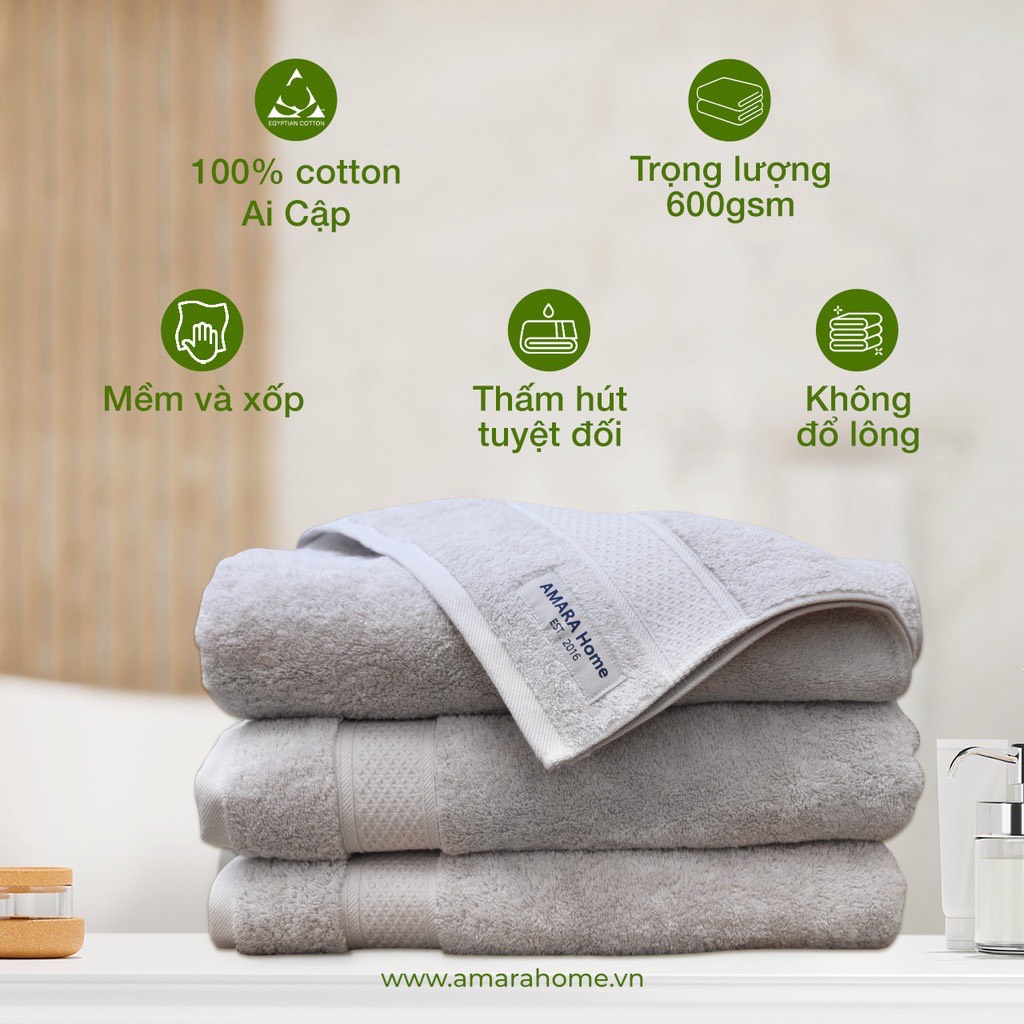 Set Khăn cotton Ai Cập