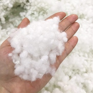 100g bông gòn Bi nhồi gối, thú bông handmade