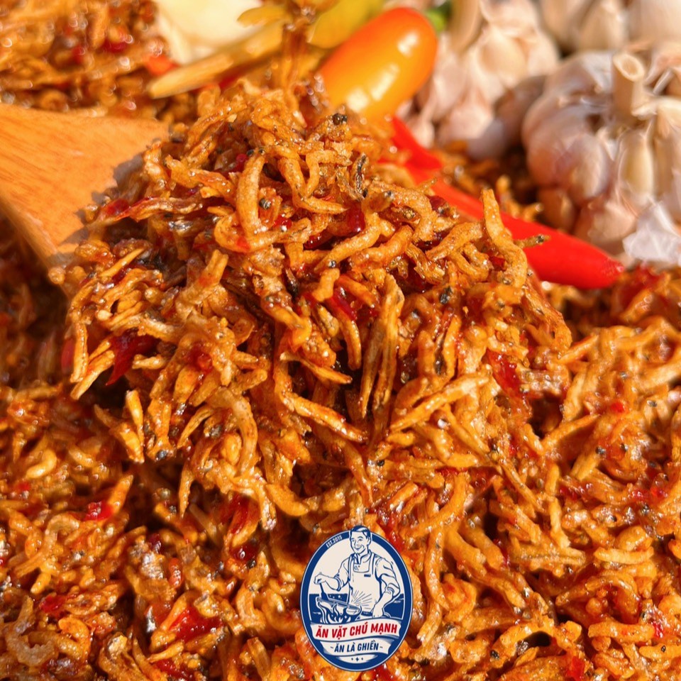 Cá Cơm Sữa Rim Giòn