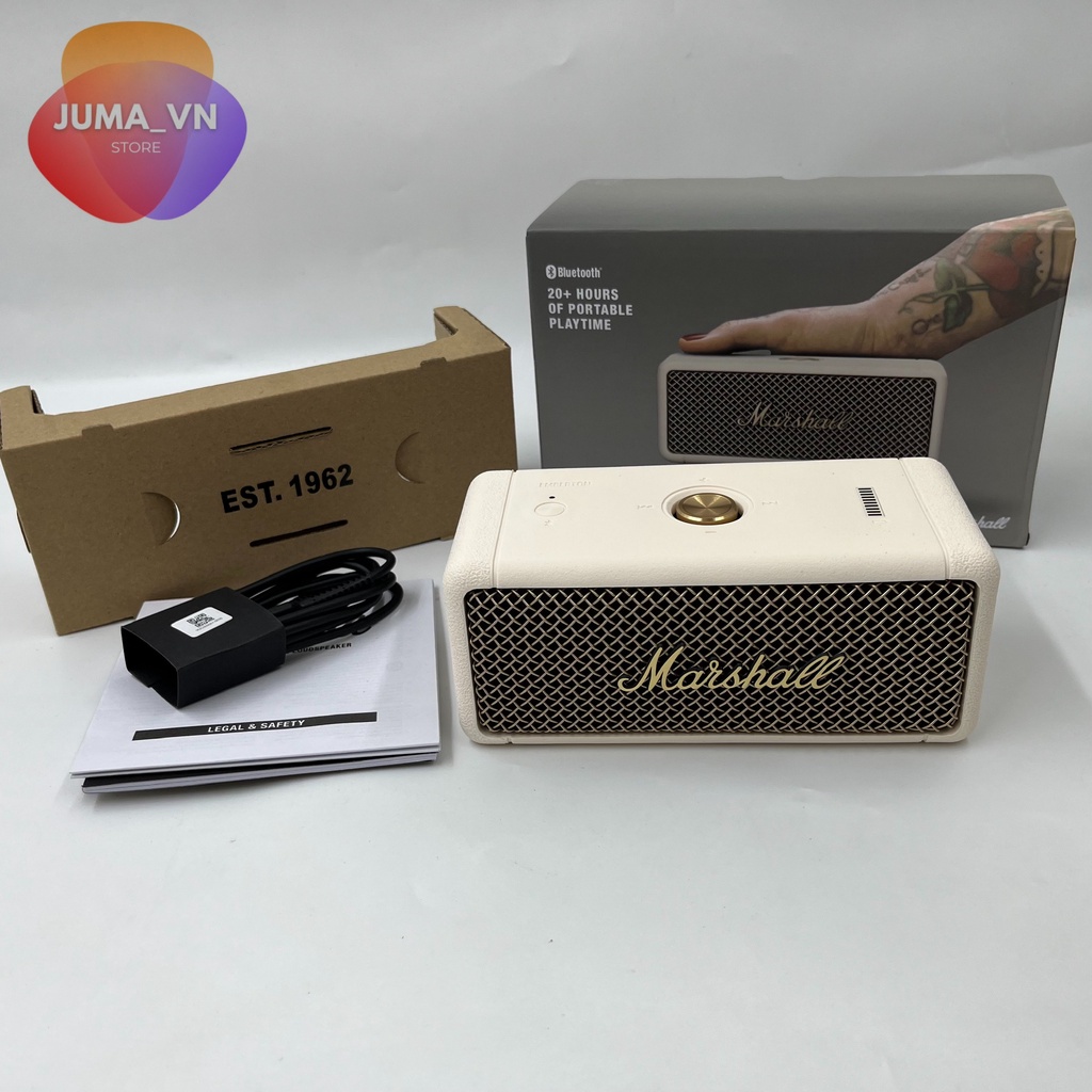 Loa không dây MARSHALL EMBERTON Nguyên seal - Mới 100% - Bảo hành 12 tháng, 1 đổi 1 trong 30 ngày