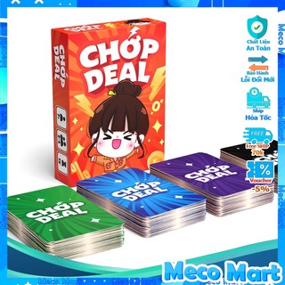 Game chớp deal boardgame săn deal ngon nhanh như chớp!, party game thẻ bài chớp deal cực hot, mecomart