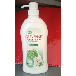 Sữa tắm trắng da Gervence 900g.