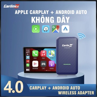 Carlinkit 4.0 - cp2a - adapter kết nối apple carplay không dây cho xe ô tô