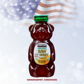 Mật Ong Kirkland Oranic Raw Honey Chai 680g