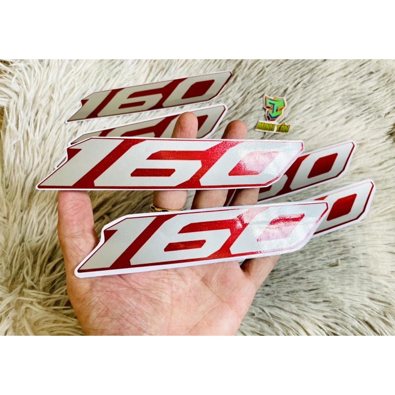 Tem Số 160 Cho Airblade 160cc, tem đẹp sắc nét