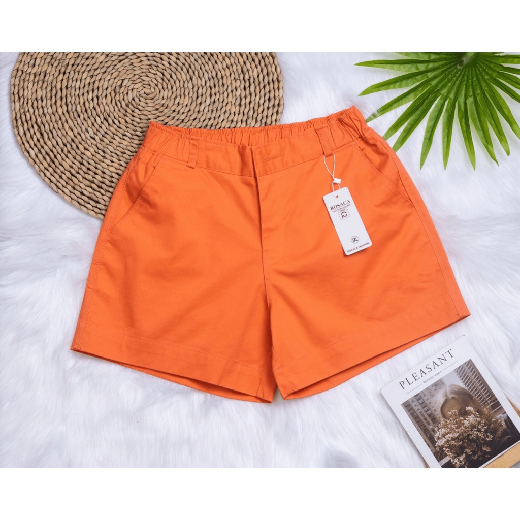 QUẦN SHORT kaki NỮ mặc thoáng mát tôn dáng