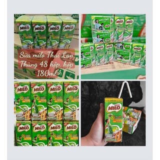 Thùng milo thái 48 hộp 170ml