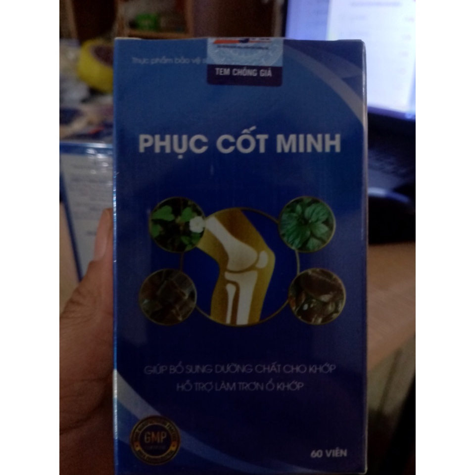 PHỤC CỐT MINH - Hỗ trợ thoái hoá xương khớp, đau nhức xương khớp, thoát vị đĩa đệm, thoái hoá cột sống,đau thần kinh toạ