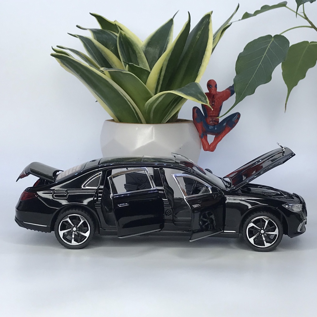 Mô hình xe kim loại Mercedes S400L tỷ lệ 1:24 chiếc sedan hạng sang