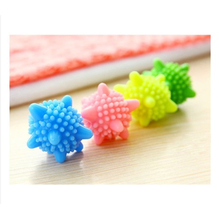 Bóng giặt mini sinh học cầu gai giặt máy, siêu tiện lợi