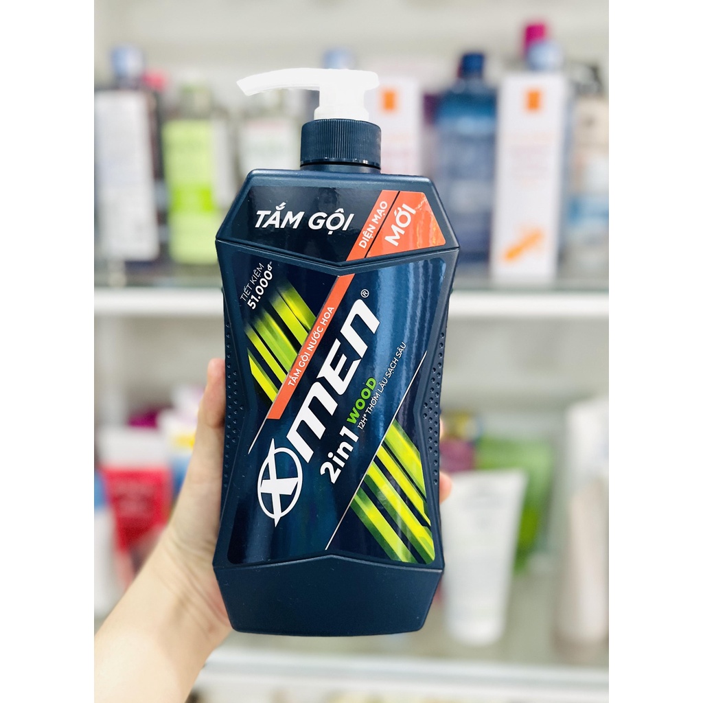 Sữa tắm, gội X-Men sạch sâu 2in1 , 650g ,630g - Có lựa chọn