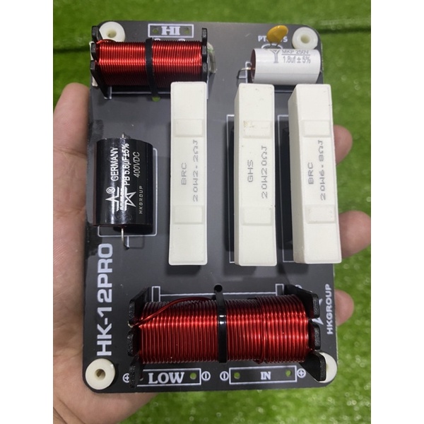 Mạch phân tần loa HK - 12 Pro # Phân tần loa 3 tấc # Treble 450 # Treble 750