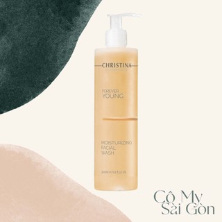Sữa rửa mặt chống lão hoá Christina Forever Young Moisturizing Facial Wash 300ml