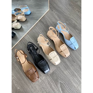 Giày sandal nữ quai đan thoáng khí, dép sandal quai hậu chiến binh năng động 3p GUUEM GCP252