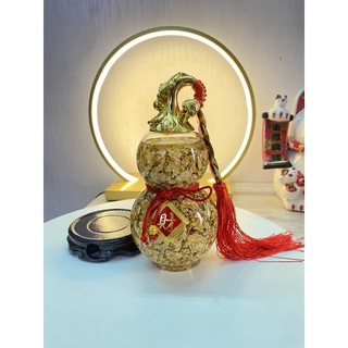 Hồ lô đứng phong thuỷ đế gỗ