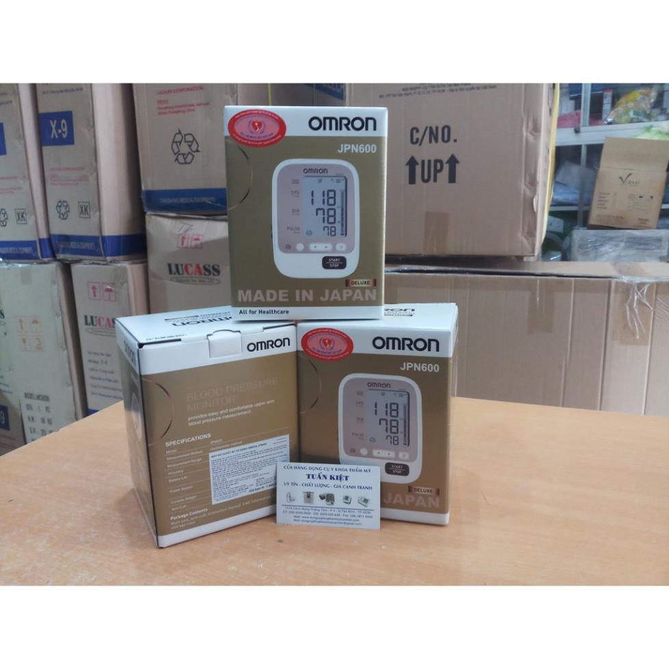 Máy đo huyết áp bắp tay Omron JPN600 Made in Japan