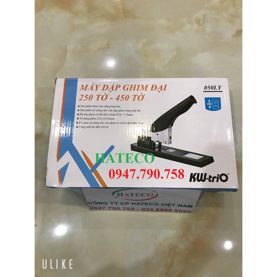 DẬP GHIM ĐẠI 250 TỜ - 450 TỜ Kw-Trio 050LY HÀNG CHÍNH HÃNG