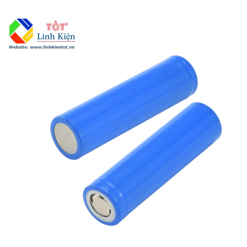 Pin Sạc Lithium 18650 3.7V 2000mAh 500 lần nạp