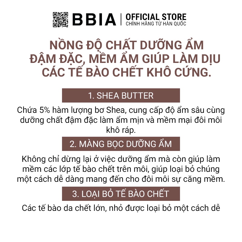 Son Dưỡng Dạng Sáp Bbia Lip Oil Balm 10g Bbia Official Store