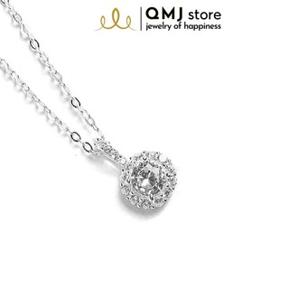 Dây chuyền bạc QMJ Nữ thần mặt trăng nạm đá tinh xảo- Q170