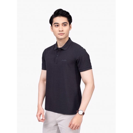 Áo polo nam Insidemen cotton thấm hút  khỏe khoắn from rộng  IPS047S2