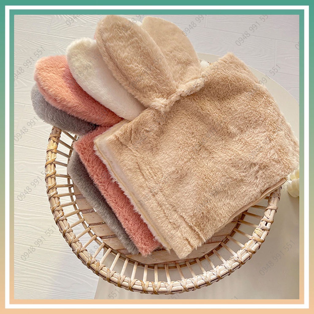 Cốt hoa tai thỏ.Vải Bông Gói Hoa Tai Thỏ