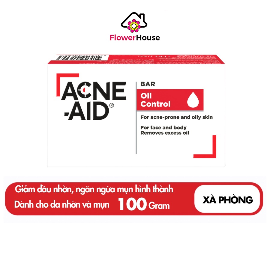 Xà phòng rửa mặt ACNE - AID SOAP BAR 100gr - Cho Da Nhờn Và Mụn