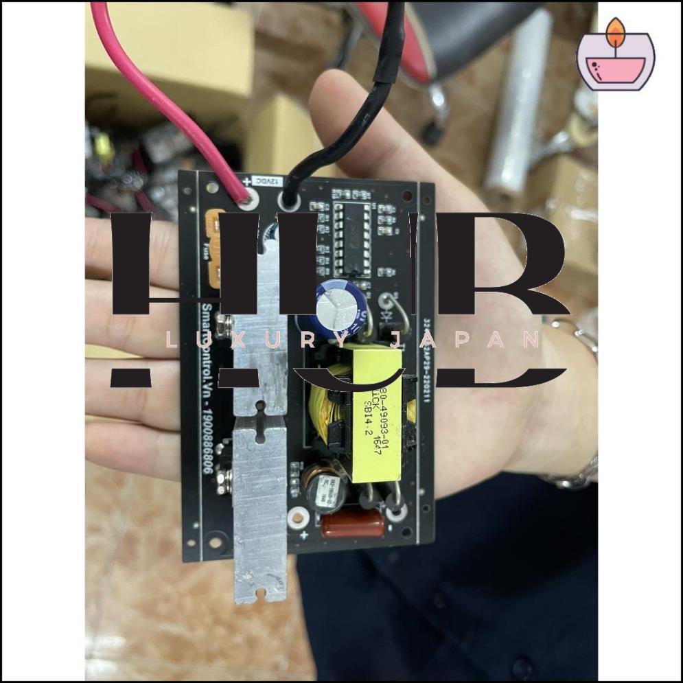 Mạch inverter 12V lên 220V DC công suất liên tục 50W - linh kiện tháo UPS TG500 - mạch in chất lượng - khó hư hỏng