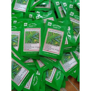 Combo 50 gói hạt giống bí ngòi xanh 15 hạt 1 gói