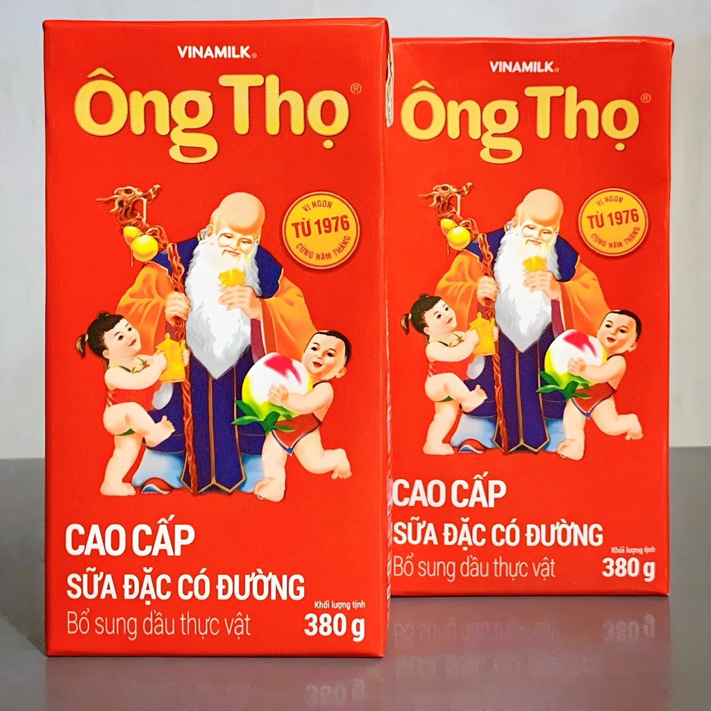 Sữa Đặc Có Đường Ông Thọ Hộp Giấy 380g